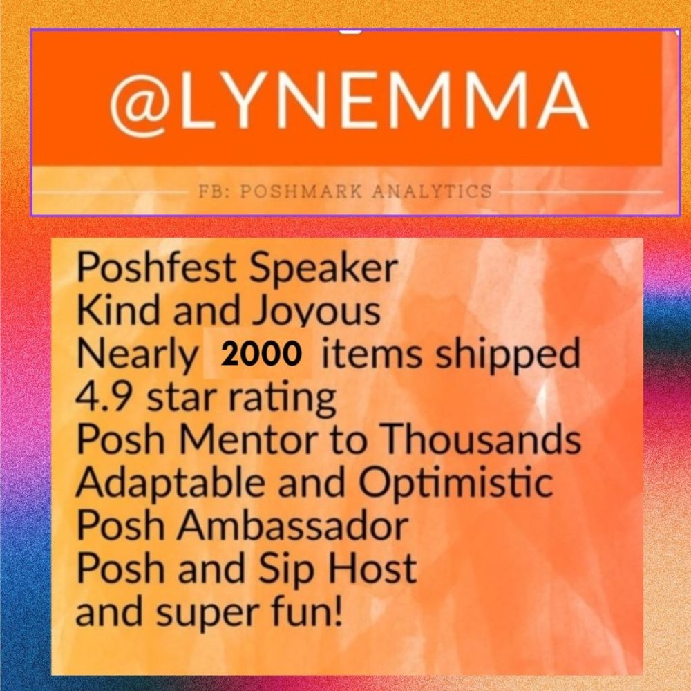 Meet The Posher Listing! New from Aug 2018.